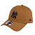 Boné 9Forty MLB New York Yankees Basic Kaki Snapback Ajuste - Imagem 1