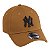 Boné 9Forty MLB New York Yankees Basic Kaki Snapback Ajuste - Imagem 3