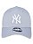 Boné New Era 39Thirty MLB NY Yankees Cinza Flexhat S/M Curvo - Imagem 1