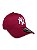 Boné New Era 39Thirty MLB New York Yankees Vinho Curvo - Imagem 4