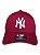 Boné New Era 39Thirty MLB New York Yankees Vinho Curvo - Imagem 1