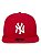 Boné New Era 9Fifty New York Yankees Scarlet OF Snapback - Imagem 1