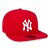 Boné New Era 9Fifty New York Yankees Scarlet OF Snapback - Imagem 3