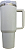 Copo Térmico Beer Pints 1200ml Branco Alça E Canudo Premium - Imagem 1