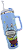 Copo Térmico Azul Labubu Com Alça E Canudo 1,2 L Premium - Imagem 6