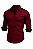Camisa Masculina Slim fit Luxo Duos - Imagem 4