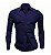 Camisa Masculina Slim fit Luxo Basic - Imagem 1