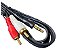 Cabo De Áudio Auxiliar P2 X 2 Rca 2m Som Estereo 1,5 metros - Imagem 2