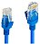 Cabo De Rede Azul 1,5 Metros Rj45 Crimpado Cat5e Internet Lan - Imagem 3