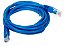 Cabo De Rede Azul 1,5 Metros Rj45 Crimpado Cat5e Internet Lan - Imagem 1