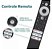 Controle Remoto Para Tcl Smart Tv 4k Netflix Youtube Rc902v - Imagem 3