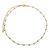 CHOKER CORRENTE DE PÉROLAS NO OURO - Imagem 1
