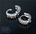Piercing Argola Micro Pedras Meio Liso - Imagem 14