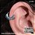 Piercing Argola Frontal Meia Lua - Imagem 6