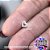 Piercing de Coração todo em pedras - Imagem 7
