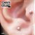 Piercing Labret Para Orelha e Boca - Imagem 9