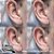 Piercing Delicado em Formato de Raio - Imagem 9