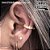 Piercing para Conch Coroa Elegante em Aço - Imagem 3