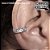 Piercing para Conch Coroa Elegante em Aço - Imagem 7