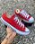 0-107 - Tênis ALL STAR Vermelho, Corrida, Academia, Lazer - Imagem 1