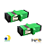 100 x Acoplador Adaptador de Fibra Óptica  SC/APC HFO - Verde - Imagem 2