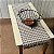 Trilho de mesa 1,5m - Xadrez Marrom - Imagem 1