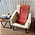Xale Chenille Carmim - 1.30m x 1.80m - Imagem 1