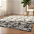 Tapete Sala 2m x 2,5m - Marmorizado Preto - Imagem 2