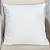 Capa de Almofada Suede - Off White com Folhas Brancas - Imagem 1