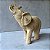 Elefante Decorativo de Gesso – Creme Tromba pra cima - Imagem 3