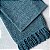 Xale Chenille Azul - 1.30m x 1.80m - Imagem 2
