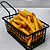 Cestinha de ferro para batata frita - Imagem 1