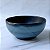 Bowl de cerâmica - Preto Fosco e Azul Petróleo - Imagem 1