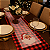 Trilho de Mesa Natalino - Papai Noel - Imagem 1