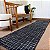 Passadeira Emborrachada 2,5m x 65cm - Risca Preto - Imagem 1
