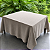 Toalha de Mesa 2m x 2m - Cappuccino - Imagem 1