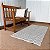 Beira Cama Boho - Cru com bordado Preto - Imagem 2