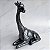 Girafa Sentada Decorativa em Gesso - 33cm - Imagem 1