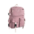 Mochila Escolar Lisa Rosa Leo E Leo C/ 7 Bolso - Imagem 1