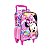 Mochila Escolar de Rodinha Disney Minnie Rosa Infantil Xeryus - Imagem 2