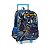 Mochila Escolar de Rodinha Batman e Coringa Masculina Infantil - Imagem 3