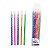 Kit 5 Canetas Coloridas Jocar Office Wow Ponta Fina 0.7mm Esferográfica - Imagem 2