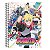 Caderno Naruto Filho Boruto Adesivo 10 Materias 160 Fls Espiral São Domingos - Imagem 5