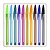 Kit 10 Canetas Bic Cristal Fashion 1.2mm Coloridas - Imagem 8