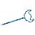 Caneta Face Stitch Tinta Azul Molin Personalizado - Imagem 1