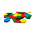 Jogo Educativo Didático Xalingo Mosaicos 72 Peças - Imagem 2