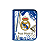 Fichário Escolar Argolado Real Madrid 48 Folhas Dac - Imagem 1