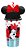 Copo Minnie Mouse com Orelhas e Canudo 500ml Plasútil - Imagem 1