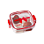 Borracha Escolar Marmitinha Choco Dream 4 Unidades Brw - Imagem 1