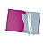 Pasta Catalogo Escolar Oficio A4 Rosa Pink 50 Envelopes Dac - Imagem 2